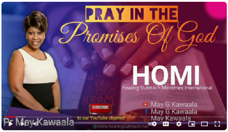 pray in the promises of the god