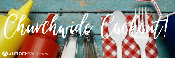 churchwide cookout at AOW Families In Uganda