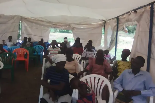 Event and Audience At AOW Families In Uganda