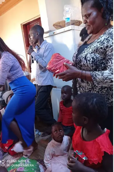 Supporting to Orphanage children at AOW Families In Uganda