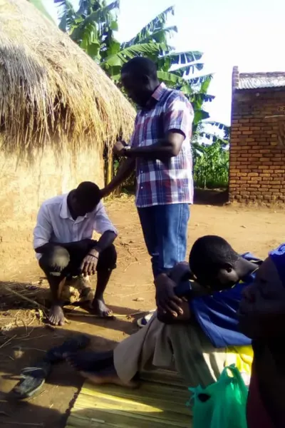 Helping the Poor People At AOW families In Uganda