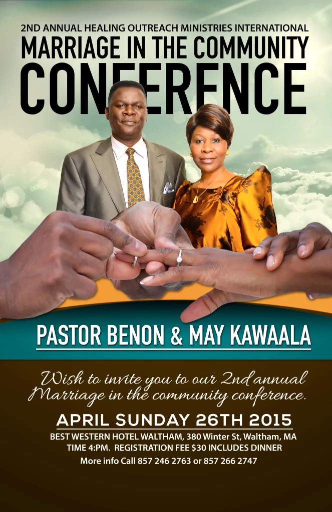 marriage in the community by pastor Benon and kawaala