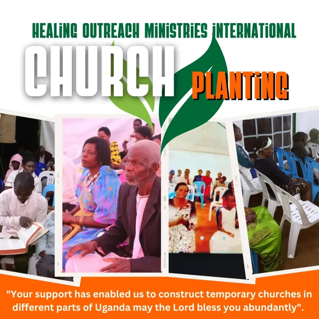 Healing the outreach and Church Planting at AOW Families In Uganda