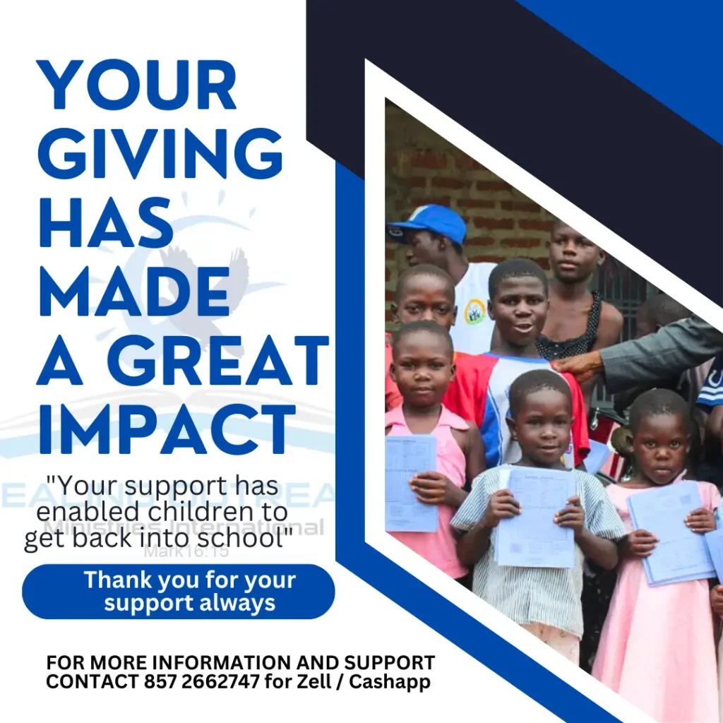 free education for needy Children at AOW Families In Uganda