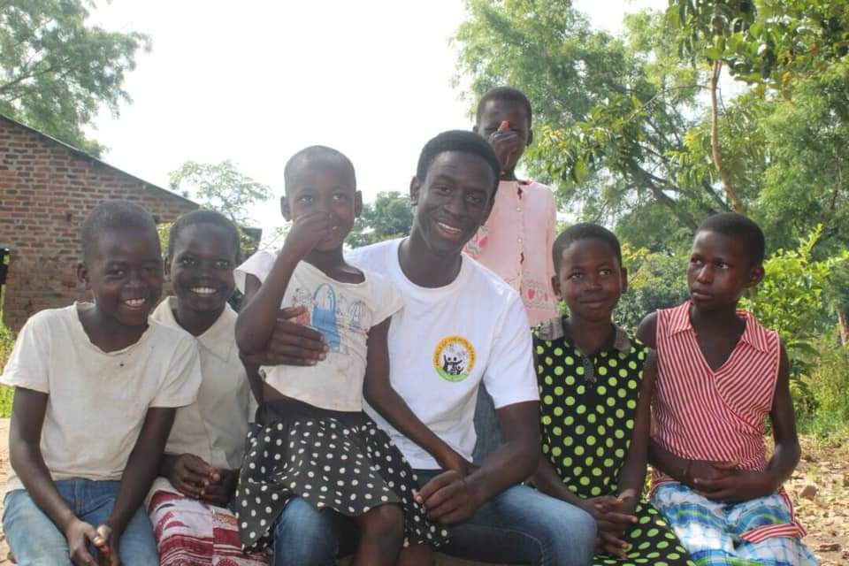 Orphanage children at AOW Families in Uganda